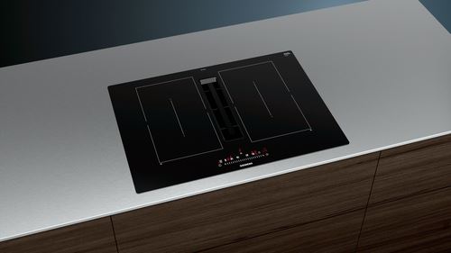 Placa de Indução Siemens iQ500 ED711FQ15E | Elétrica | 71 cm | 4 Zonas | Preto