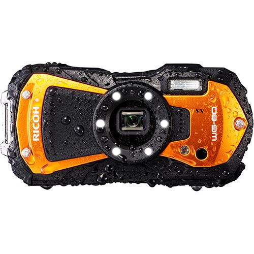 Máquina Fotográfica Compacta Ricoh WG-80 - Laranja
