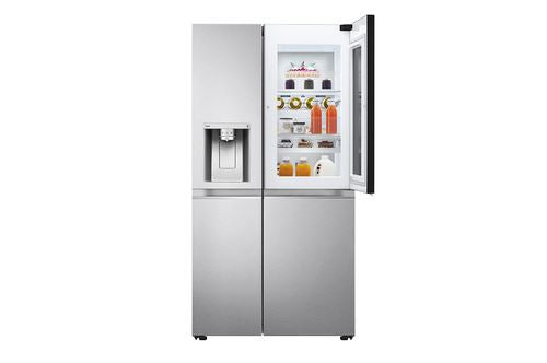 Frigorífico Americano LG GSXV90BSDE | 179x91,3x73,5 cm | 416 L | E | Aço polido
