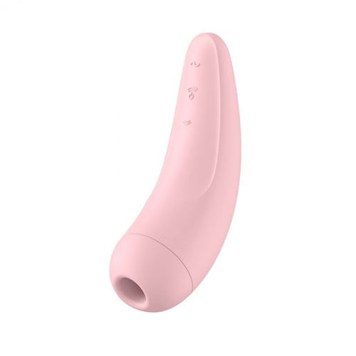 Vibrador Estimulador Satisfyer Curvy 2+ App Bluetooth Rosa