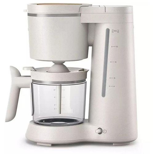 Máquina de Café Filtro Philips Eco Conscious Edition HD5120/00 - Branco Seda Mate