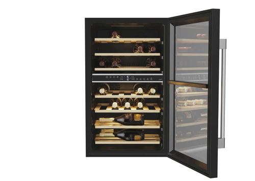 Cave de Vinho Hoover HWC 154 DELW | 84,5x49x55 cm | 36 Garrafas | G | Preto