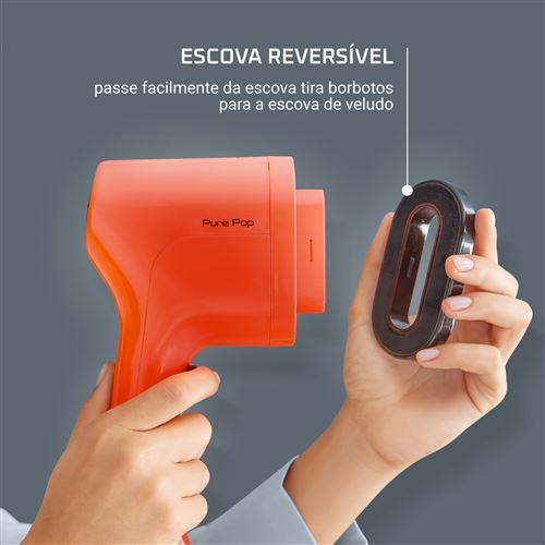 Escova a Vapor Rowenta Pure Pop DR2022D1 - Coral