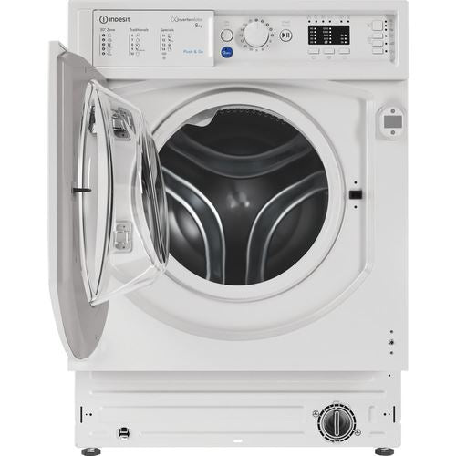 Máquina de Lavar Roupa Indesit BI WMIL 81284 EU | 8 Kg | 1200 RPM | C | Branco