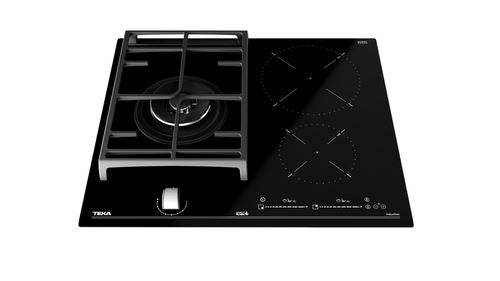 Placa Mista Teka JZC 63312 ABN | 60 cm | 3 Zonas | Preto