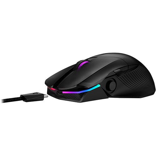 Rato Wireless Gaming Asus ROG Chakram - Preto