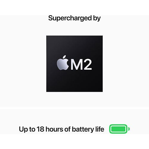 MacBook Air 13'' | 2022 | M2 | 8GB | 2TB SSD | GPU 10-Core | Prateado
