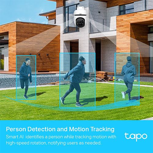 Câmara de Segurança Exterior Wi-Fi TP-Link Tapo C500 com Visão Noturna - FHD 1080 p