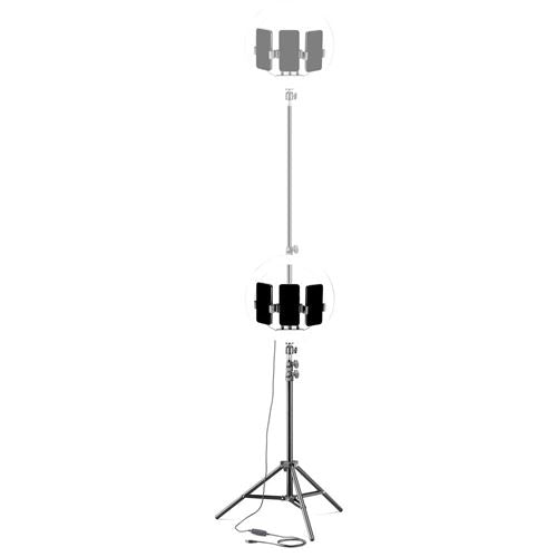 Ring Light Cellularline Selfie Ring Trio