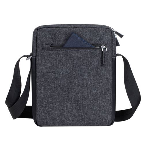 Mala Tiracolo Rivacase Lantau 8811 - Preta