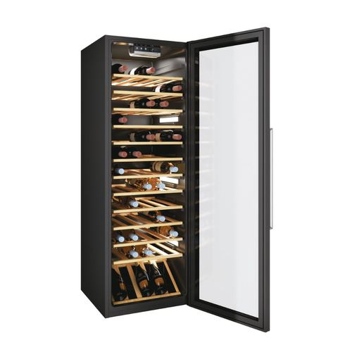 Cave de Vinho Candy CWC 200 EELW/N | 146x49x55 cm | 81 Garrafas | G | Preto