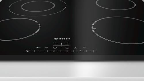 Placa de Vitrocerâmica Bosch Serie 6 PKF651FP1E | Elétrica | 59.2 cm | 4 Zonas | Preto
