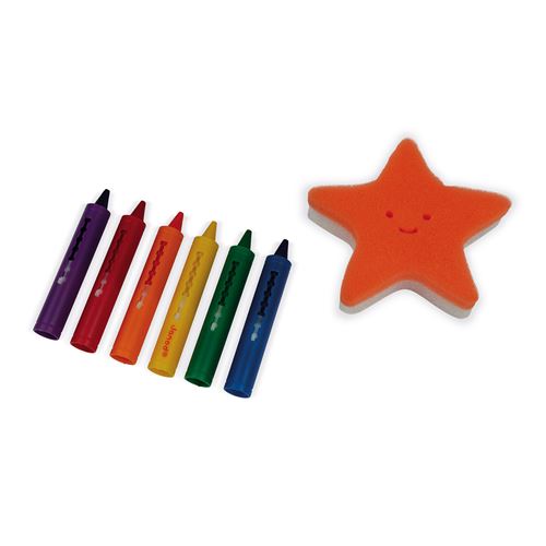 Jogo para Colorir no Banho - Janod