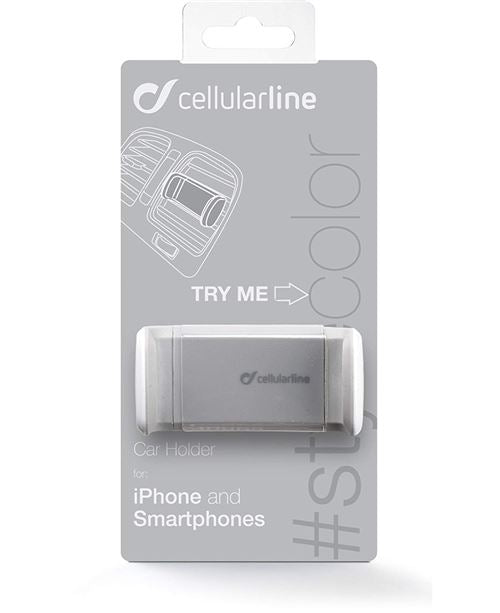 Suporte Smartphone Cellularline para Automóvel Handy Smart Branco