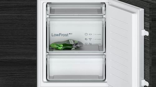 Frigorífico Combinado Encastrável Siemens KI86V5SF0 | 177,2x54,1x54,8 cm | 183 L | F | Branco