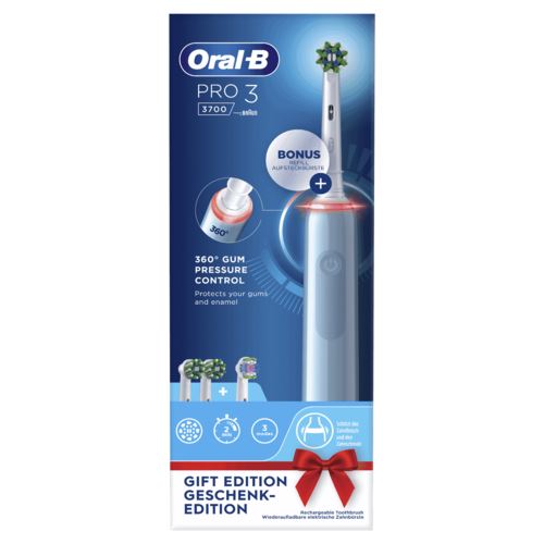 Escova de Dentes Elétrica Oral-BPro 3 3700 - Azul