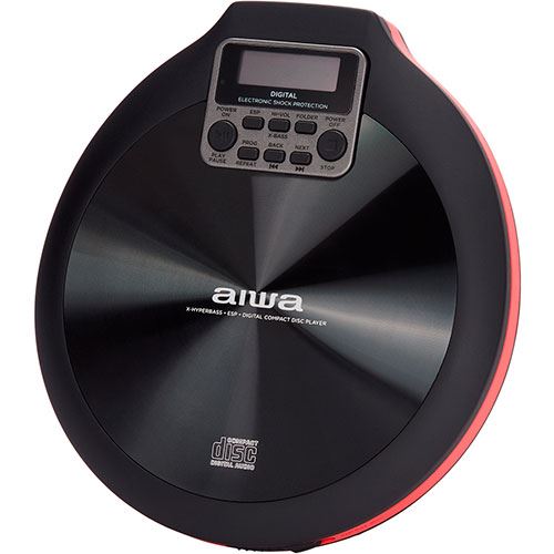 Leitor CD Aiwa PCD-810RD - Vermelho