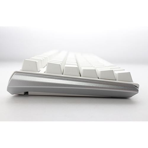 Teclado Gaming Mecânico Ducky ONE 3 Classic TKL Pure White RGB - Layout PT - MX Silent Red