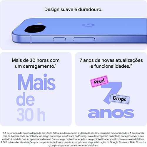 Google Pixel 10a - 128GB - Obsidian | Darty