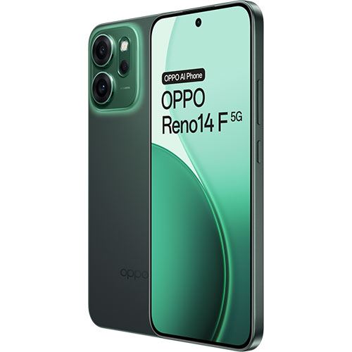 Oppo Reno14 F 5G - 256GB - Verde Luminoso | Darty
