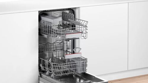 Máquina de Lavar Loiça Encastrável Bosch SPV4EKX20E | 9 talheres | 45 cm | D
