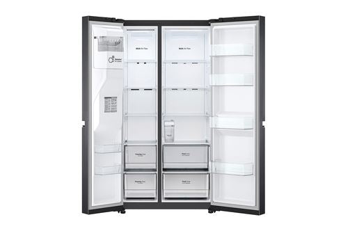 Frigorífico Americano LG GSLV71MCTE | 179x91,3x73,5 cm | 416 L | E | Preto