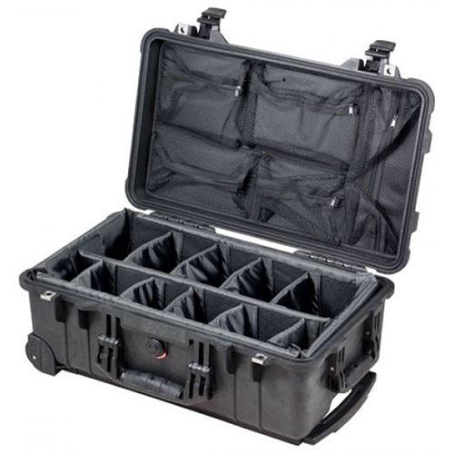 Mala Rígida Peli 1510 com Rodas - Preto