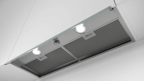 Exaustor Integrado Bosch Serie 4 DBB96AF50 | 90x31 cm | 620 m³/h | 70 dB | A | Aço inoxidável