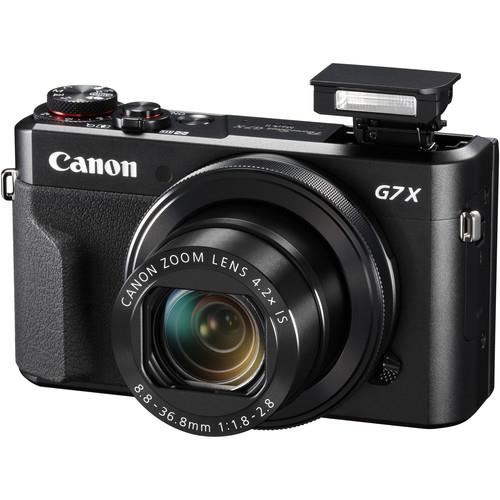 Máquina Fotográfica Compacta PowerShot G7 X Mark II + Cartão de Memória SD + GorillaPod 500
