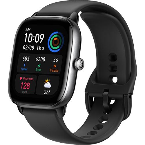 Smartwatch Amazfit GTS 4 Mini - Preto