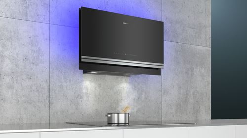 Exaustor de Parede Siemens iQ700 LC97FVW60 | 89x26,3 cm | 730 m³/h | 57 dB | A | Aço inoxidável