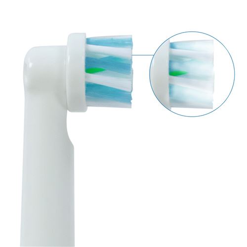 Recarga Escova de Dentes Scanpart 6x Oral-B Cross Action