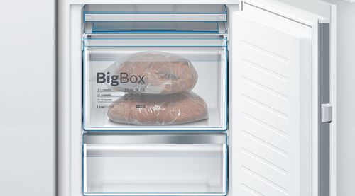 Frigorífico Combinado Encastrável Bosch KIV86VSF0 | 177,2x54,1x54,5 cm | 192 L | F | Branco