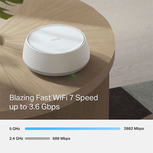 Sistema Mesh TP-Link Deco BE3600 Dual-Band WiFi 7 (Pack-3) | Darty