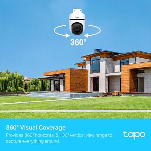 Câmara de Segurança Exterior Wi-Fi TP-Link Tapo C500 com Visão Noturna - FHD 1080 p