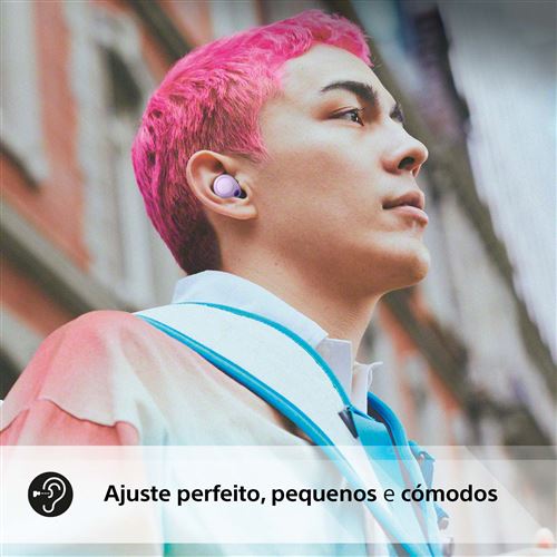 Auriculares Bluetooth True Wireless Sony WF-C700NV - Lavanda