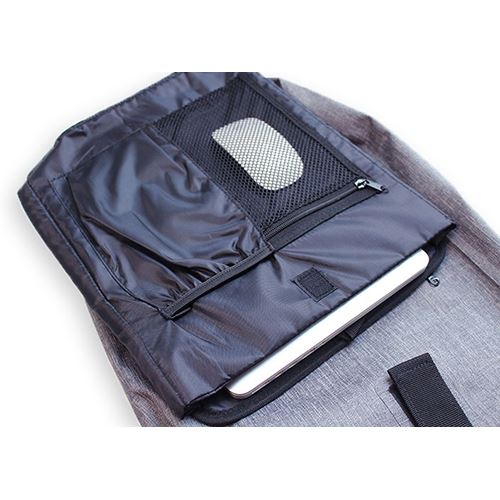 Mochila Yeep.me B.140 waterproof - Cinzento Escuro