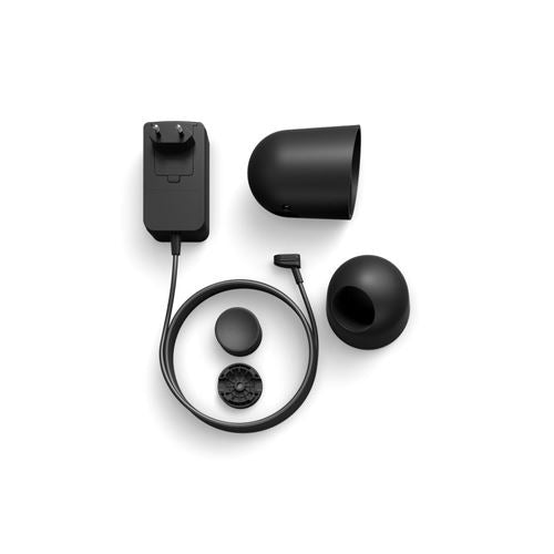 Câmara de Vigilância com Fio + Suporte para mesa Philips Hue - Preta