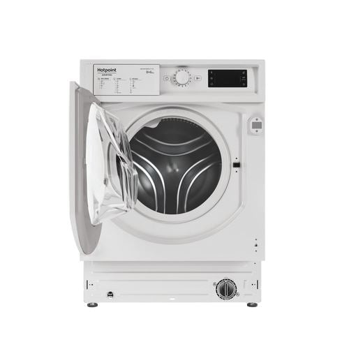Máquina de Lavar e Secar Roupa Hotpoint BI WDHG 861484 EU | Encastrável | 8/6 Kg | 1400 RPM | D | Branco
