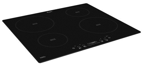 Placa de Indução Whirlpool ACM 806/NE | Elétrica | 58 cm | 4 Zonas | Preto