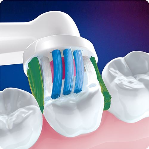 Recargas para Escovas de Dentes Elétrica Oral-B 3D White Clean Maximiser - 3 Uni.