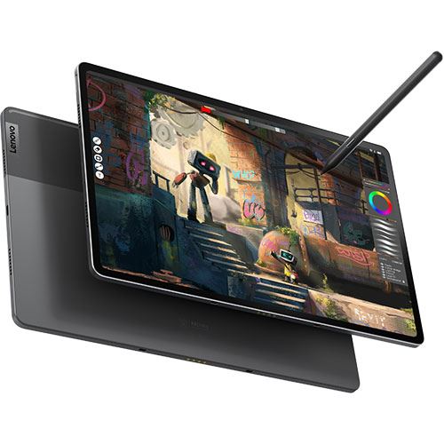 Tablet Lenovo Tab P12 Pro TB-Q706F - 256GB - Wi-Fi - Storm Grey + Capa Teclado + Precision Pen 3