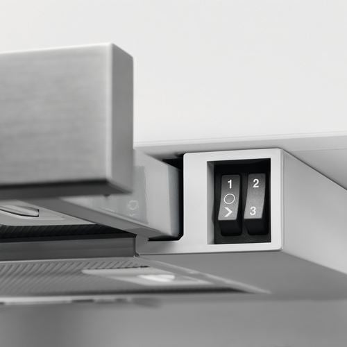 Exaustor Telescópico Zanussi ZHP60350SA | 17,9x59,8x28,4 cm | 360 m³/h | 68 dB | C | Prateado