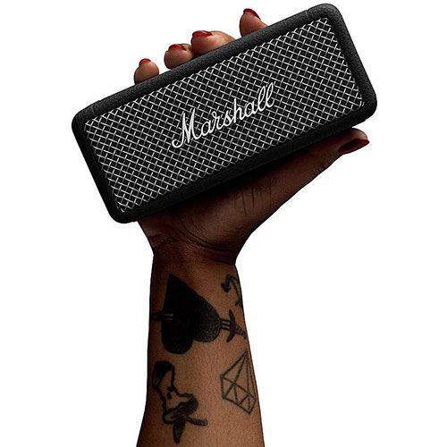 Coluna Portátil Bluetooth Marshall Emberton II - Preto | Bronze