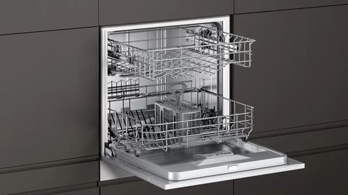 Máquina de Lavar Loiça Encastrável Bosch SCE52M75EU | 7 talheres | 60 cm | F | Aço inoxidável