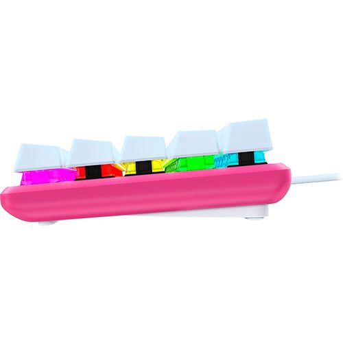 Teclado Gaming HyperX Alloy Origins 60 RGB - Layout US - Branco