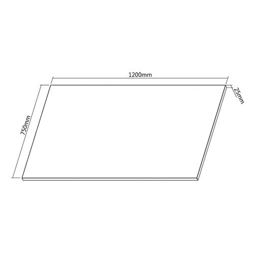 Tampo de Mesa Deltaco DELO-0120 - Branco
