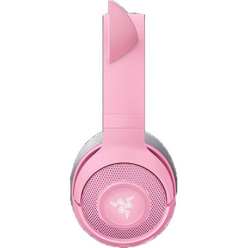 Auscultadores Gaming Bluetooth Razer Kraken - Kitty Edition - Quartz