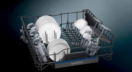 Máquina de Lavar Loiça Encastrável Siemens SN73HX60CE | 14 talheres | 60 cm | D | Preto