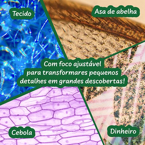 Microscópio de Bolso Branco - STEM - Science4you | Darty